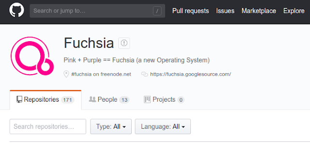 نظام التشغيل فوشيا أو فيوشا Fuchsia OS من شركة جوجل