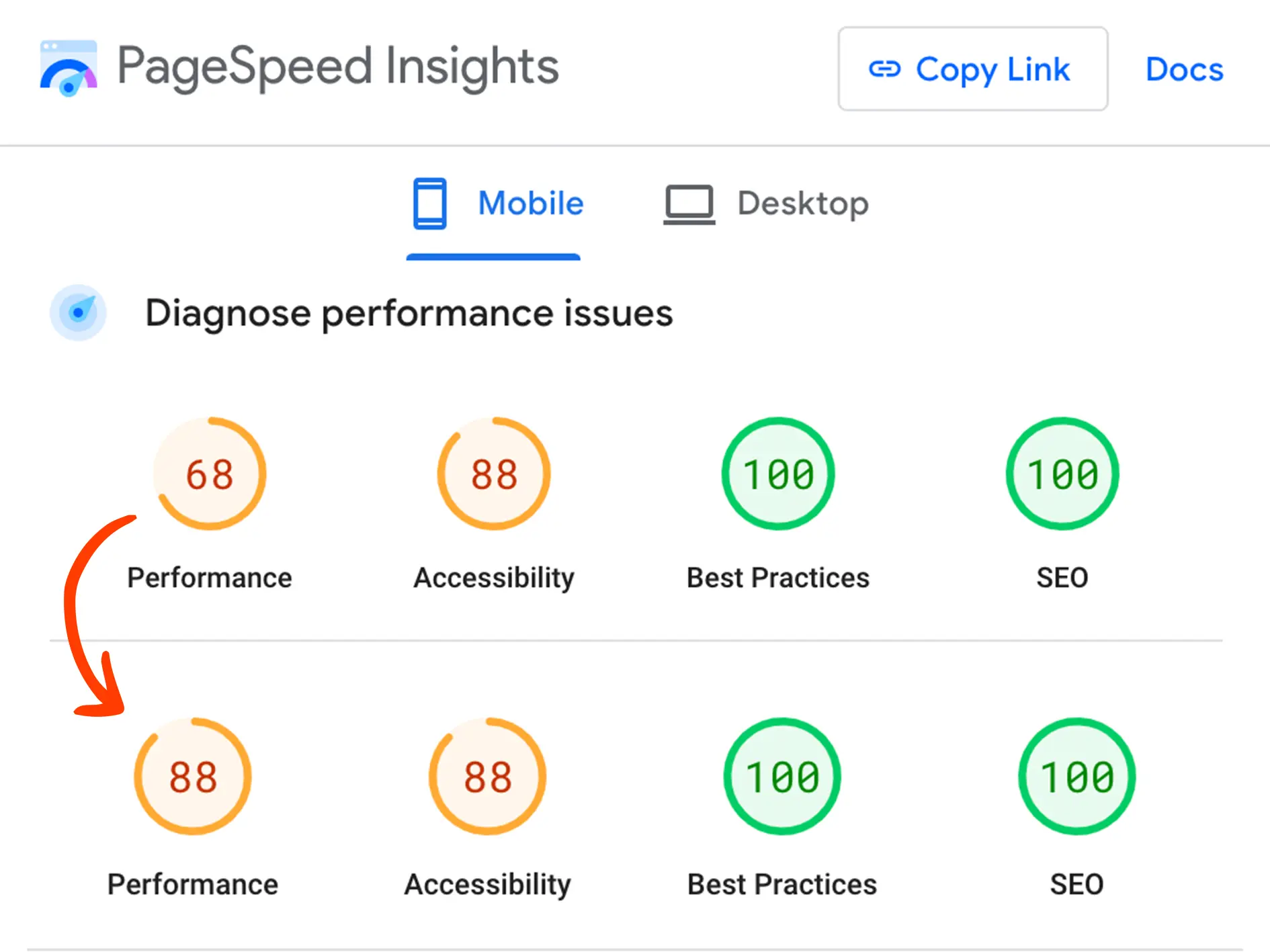 image optimization for better page load time