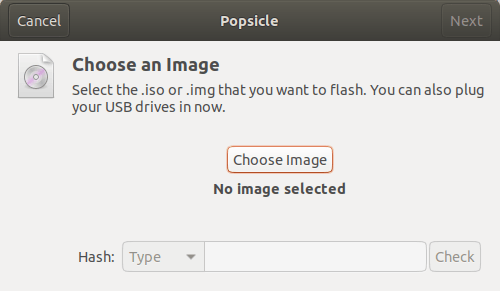 Popsicle bootable USB tool