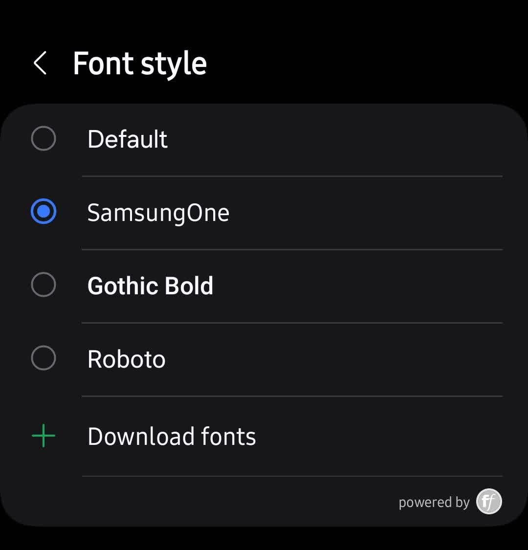 The Best Font for MY Phone