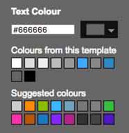 change colors in theme designer