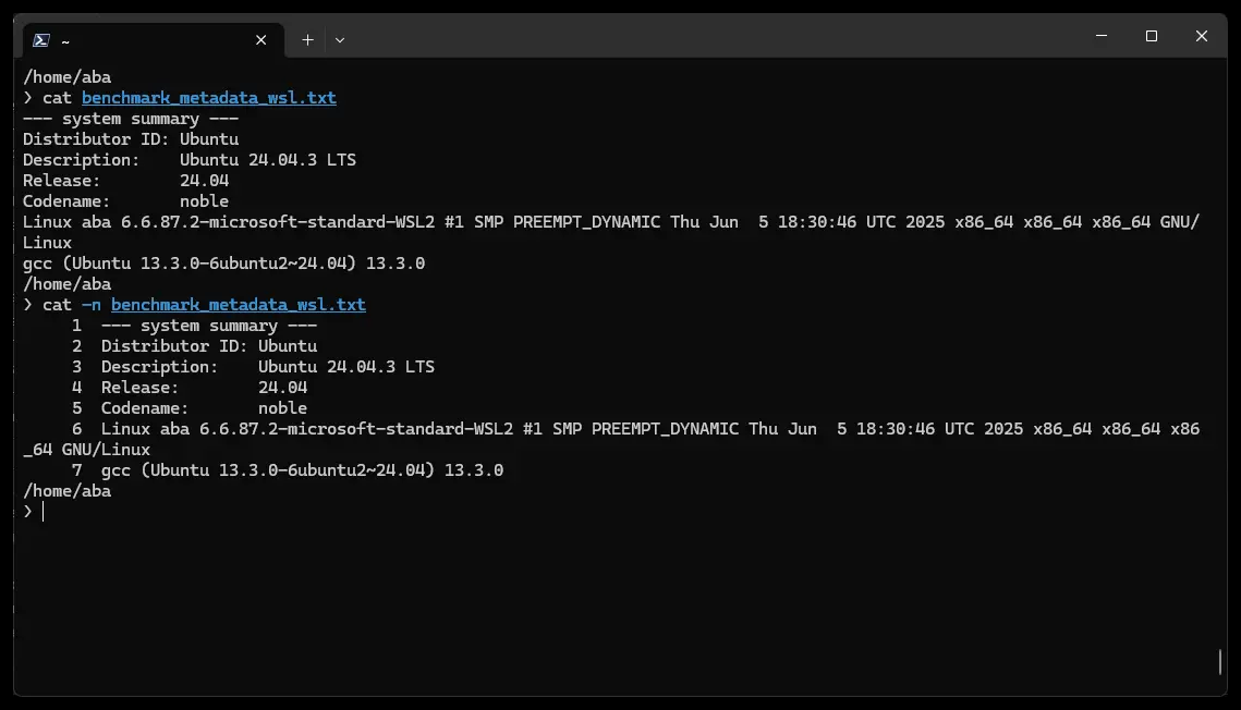 show file content | cat cheat-sheet