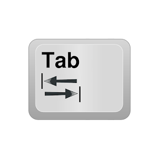 شرح زر التاب tab key explained